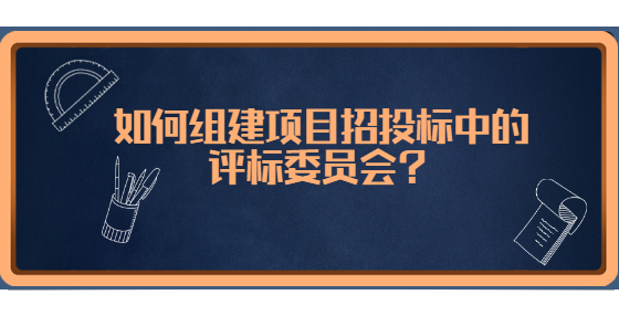 如何组建项目招投标中的评标委员会？